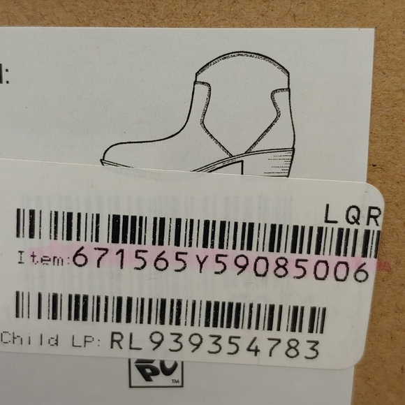 Lucky Brand Belia ankle bootie Eyelash-8.5 - Picture 9 of 10